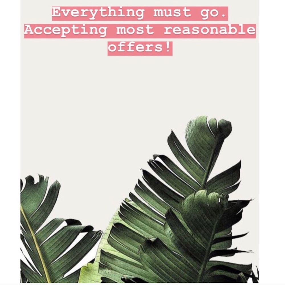 Will consider all reasonable offers! ❣️